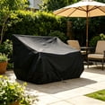 thumbnail image 1 of Heavy Duty Waterproof Patio Chair Cover with Drawstring, UV Resistant All-Weather Protection for Outdoor Furniture, Ideal for Garden and Deck Use Black, 1 of 6