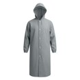 thumbnail image 1 of Heavy Duty Waterproof Raincoat, Thickened Outdoor Rain Jacket with Adjustable Hood, Windproof Breathable Hiking Rain Gear for Camping, Travel, and All-Weather Protection, 1 of 8