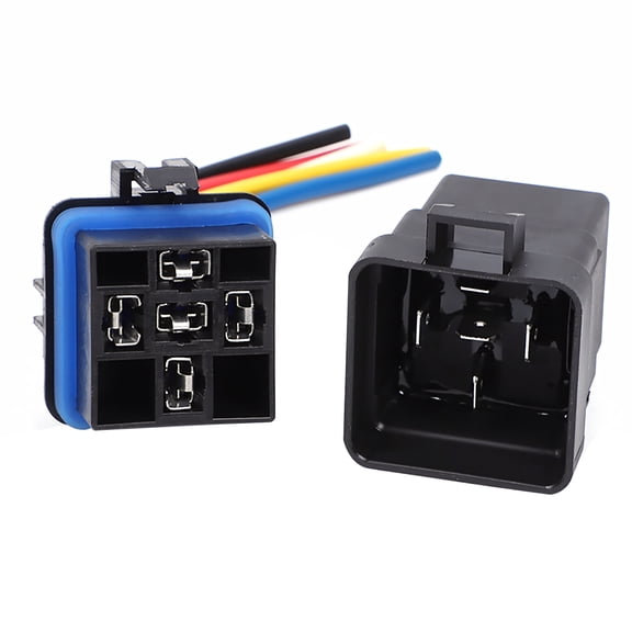 Heavy Duty Waterproof Relay 12V DC Voltage 40A Current Versatile Functionality for Automotive Circuits