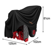 Heavy Duty Waterproof Snow Blower Cover - Common Fit for All Seasons!