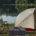 thumbnail image 1 of Heavy-Duty Waterproof Storage Bag for Camping Gear & Tools – Tear-Resistant Cloth Organizer with Sealed Zipper, Lightweight, Space-Saving Design Black, 1 of 6
