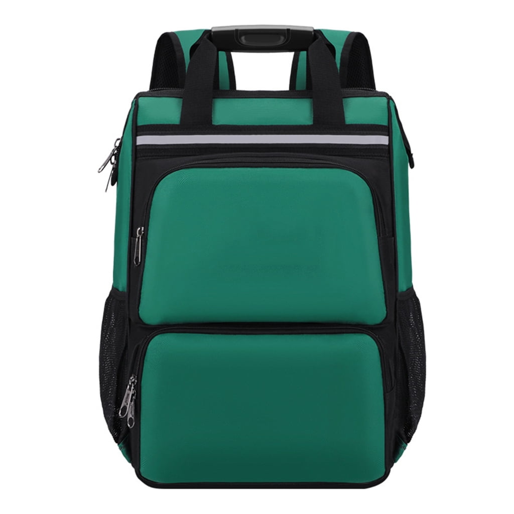 Heavy Duty Waterproof Tool Backpack Electrician Tool Shoulder Bag Oxfords Cloth Tool Organizer with Multiple Pockets
