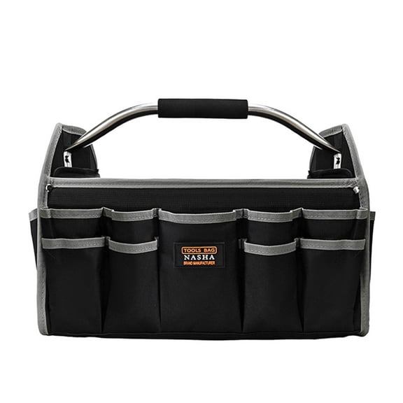 Heavy Duty Waterproof Tool Organizers With Comfortable Handles And Reinforced Bottom For Outdoor Jobs And Workshop Use