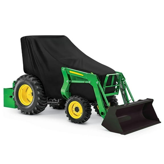 Heavy Duty Waterproof Tractor Cover Compatible With For Compact Utility Models Secures With Drawstring And Buckle