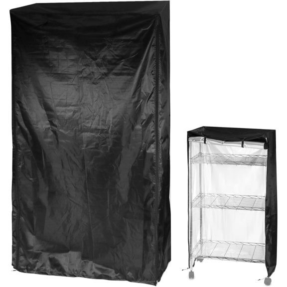 Heavy Duty Waterproof Wire Rack Cover for Shelf 36"x14"x54" - Durable Dustproof Storage Unit Protector