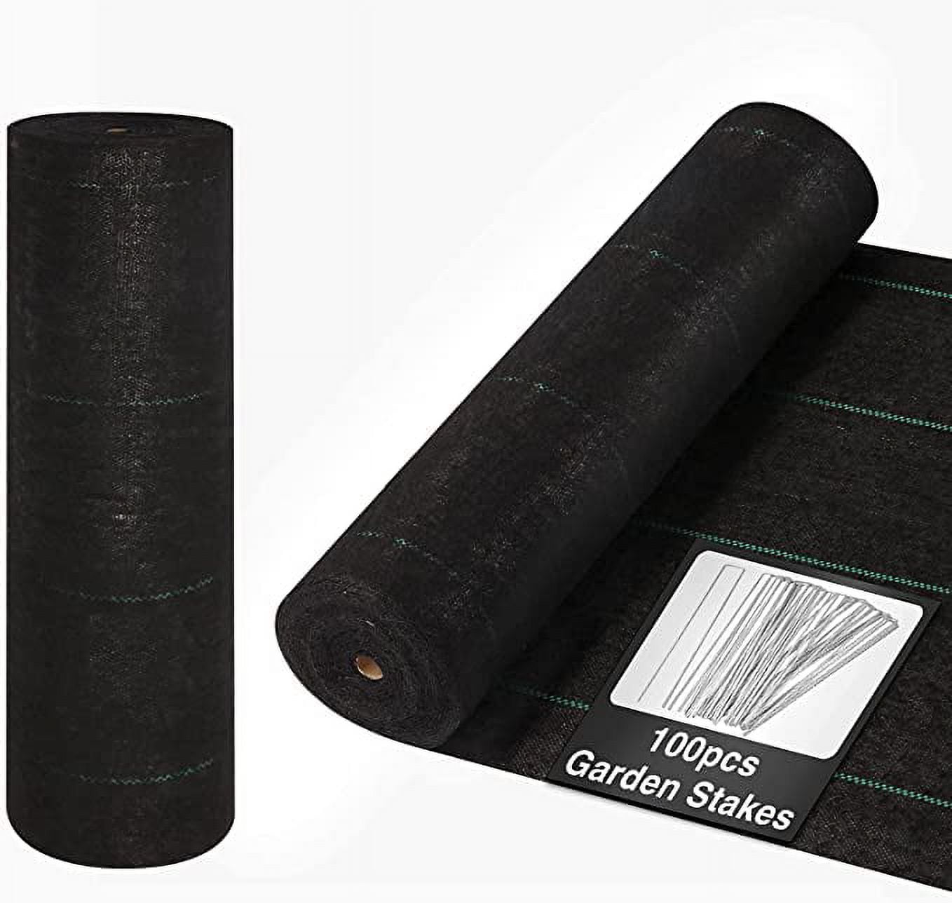 Heavy Duty Weed Barrier Landscape Fabric 3ft x 250ft 5oz Premium Garden