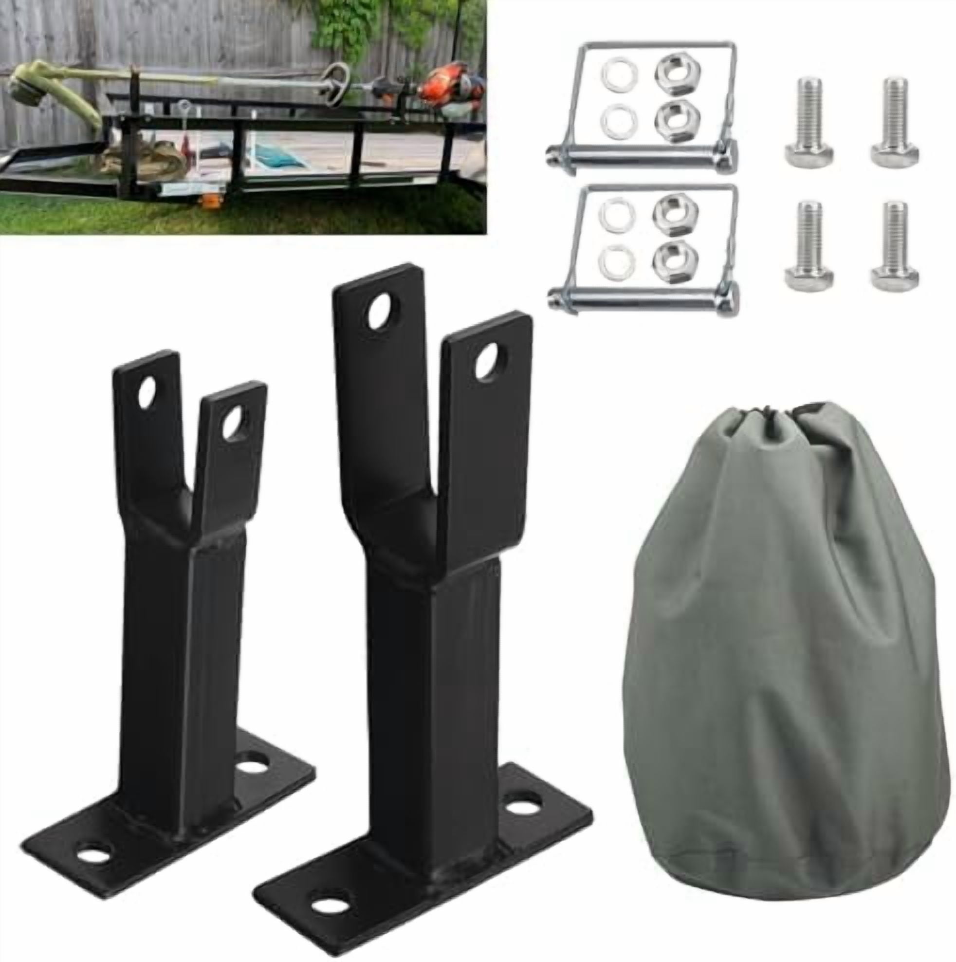 Heavy Duty Weed-Eater Rack Holder Carrier with Lockable Racks & 2 Pcs ...
