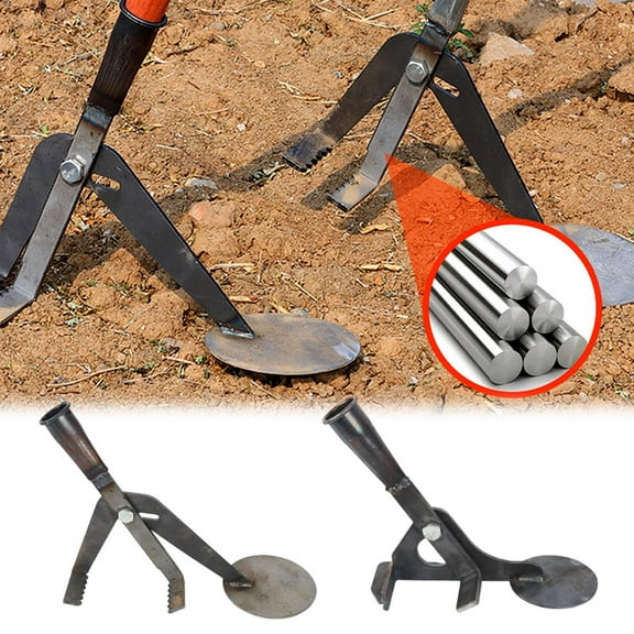 Heavy-Duty Weed Puller Tool | Adjustable Root Extractor | High-Carbon Steel Construction | Grips Stems & Roots | Model A 148cm 1.05kg or Model B 143cm 0.98kg | 1 Pack | Outdoor Agricultural Gardening