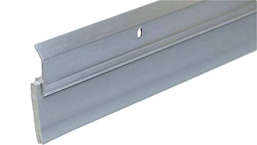 Heavy Duty Weight Aluminum with Long Vinyl Door Sweep (3 FT, Grey ...