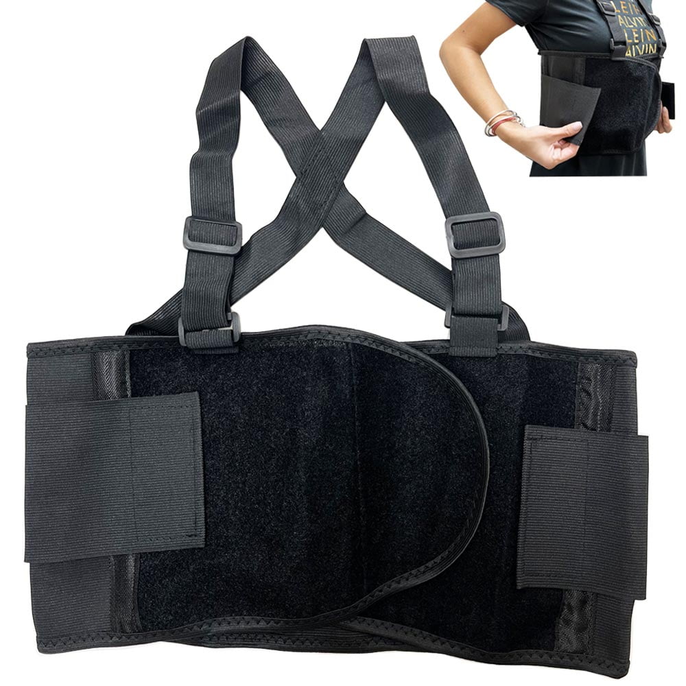 1pc Back Support Belt For Heavy Duty Work Men And Women Lower Lumbar  Support For Heavy Lifting Brace Lumber Waist Support Belt With Suspenders  Adjusta