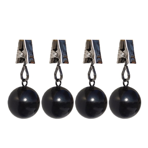 Heavy Duty Weights with Metal Clip, for Garden Flags and Shower Curtains