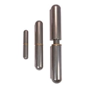 Heavy Duty Weld-On Bullet Hinge 2.75 Stainless Steel, Steel & Aluminum - Weldable Industrial Hinge for Gates, Trailers & Truck Bodies