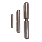 Heavy Duty Weld-On Bullet Hinge 2.75" Stainless Steel, Steel & Aluminum - Weldable Industrial Hinge for Gates, Trailers & Truck Bodies