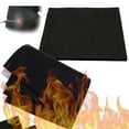 thumbnail image 1 of Heavy Duty Welding Blanket Fireproof 11.81*11.81In Welding Blanket Fireproof Tarp Heat Material Up to 1800°F Flame Retardant Fabric for Grill Stove Solder, Blanket, 1 of 9