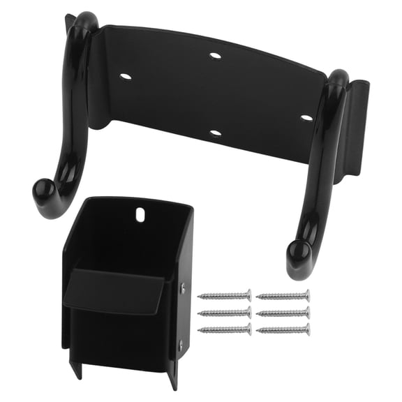 Heavy Duty Wheelbarrow Storage Hook with Spring-Loaded Lifter Latch