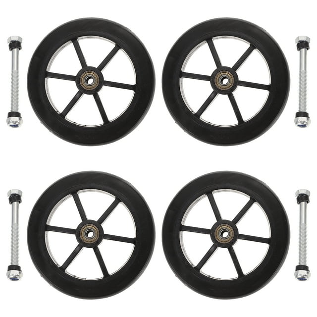 Heavy Duty Wheelchair Wheels Universal Wheelchair Front Wheels