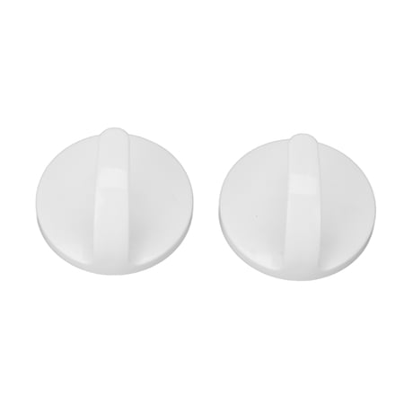 Heavy Duty White Magnetic Hooks Strong Neodymium Hanger for Refrigerator and Kitchen Cruise Magnets, 2 Pack (1.7 x 1.7 inches / 4.3 x 4.3 cm)