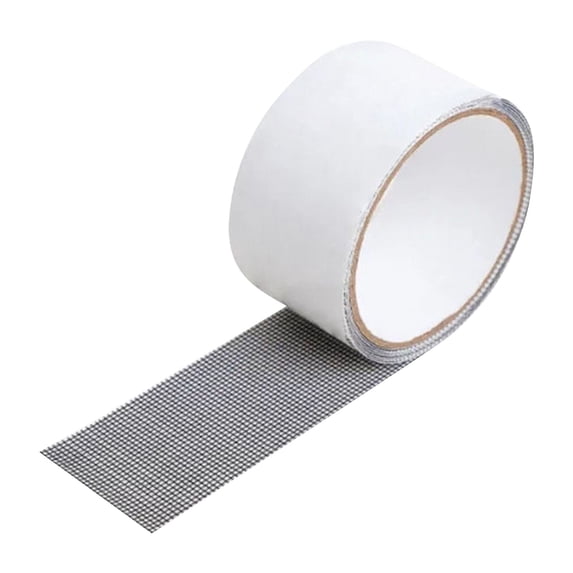 Heavy‑Duty Window Screen Repair Tape, Strong Adhesive Waterproof Patch Kit for Window & Screen Door Tears and Holes, No Tools Needed, Quick Easy Repair for Mesh Window and Door Screens 