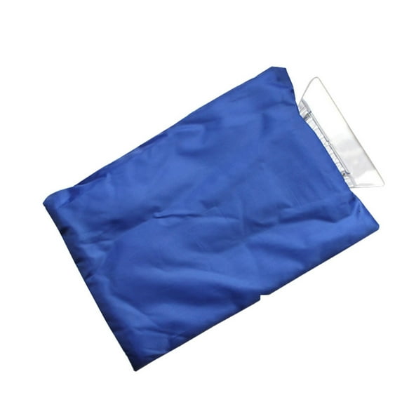 Heavy Duty Windshield Ice Scraper with Ergonomic Handle and Durable Brush for All Season Vehicle