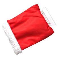 Heavy Duty Windshield Ice Scraper with Ergonomic Handle and Durable Brush for All Season Vehicle