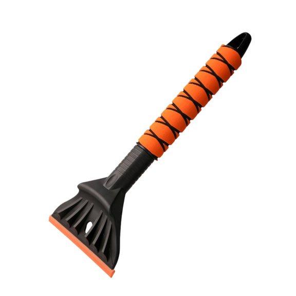 Heavy Duty Windshield Scraper and Ice Remover Tool with Extendable Telescoping Handle for Winter Vehicle Cleaning