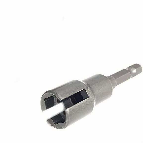 Heavy-Duty Wing Nut Driver Attachment – Chrome Vanadium Steel 1/4" Hex Shank Socket for Power Drills, High-Torque Fastening of Panel Nuts & Eye Bolts