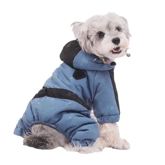 Heavy Duty Winter Dog Coat 4-Leg Coverage Water-Resistant Down Outdoor Adventure Walking Essential