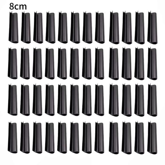 Heavy-Duty Winter Pool Cover Clips - 48 Pack For Secure, Wind-Resistant