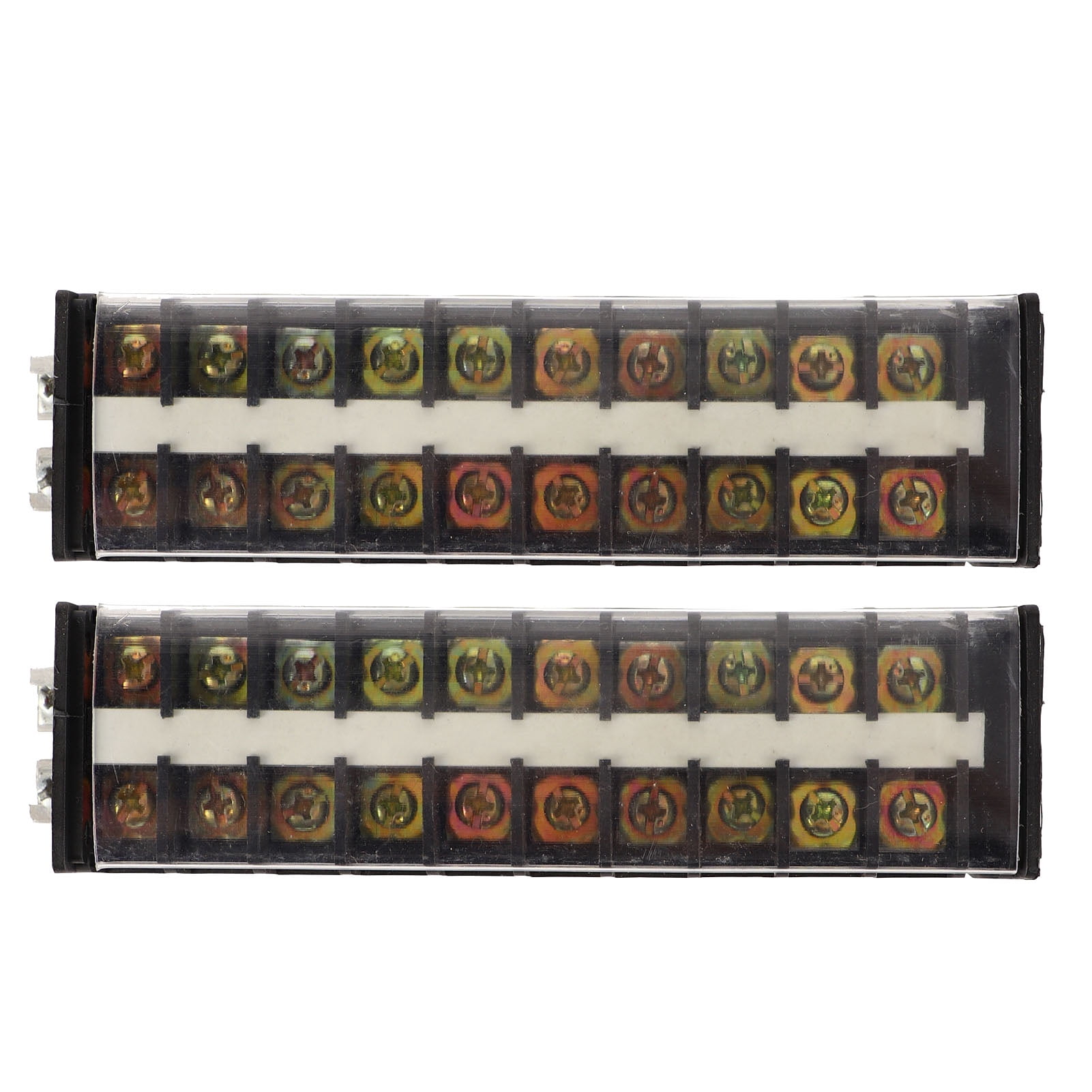 Heavy Duty Wire Barrier Block, 30A, 660V, Secure Copper Terminals  Clear Cover