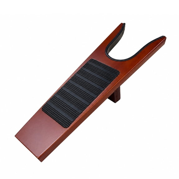 Heavy Duty Wooden Boot Jack, Hands-Free Boot Remover with Anti-Scratch Rubber Grip and Non-Slip Pad for Cowboy, Work and Rain Boots