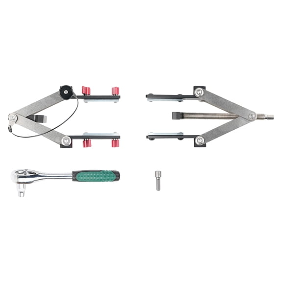 Heavy Duty Woodworking Clamp with Adjustable Four Way Pressure Systems for Preventing Wood Warping and Deformation