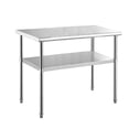 thumbnail image 1 of Heavy Duty Work Table, 24x36x33 Inch Stainless Steel Work & Prep Table for Kitchen, Home, Restaurant, 1 of 6