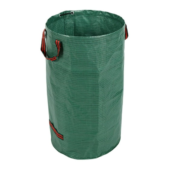 Heavy Duty Yard Waste Bags 52.8 Gallon - Standable Collapsible Lawn Leaf Bags with Support Frame, 4 Handles, Waterproof Garden Recycling Bags for Leaves, Grass, Camping