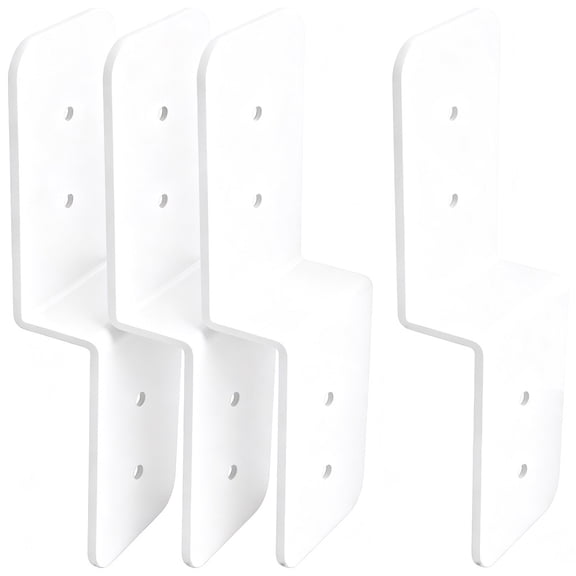 Heavy Duty Z Shape Steel Bracket for Post Beam Connector Furniture Pergola