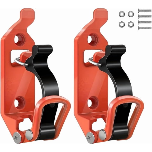 Heavy Duty Zinc Alloy Shovel Mount Kit, Quick Release Tool Holder with Anti-Slip Rubber, Off-Road Truck Shovel Bracket for Garage, Camping & Outdoor Storage