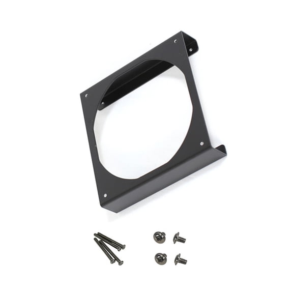 Heavy Duty Zincs Plateds 12cm Fan Mounting Bracket 25mm Lift Optimized Airflows For Customs PC Builds