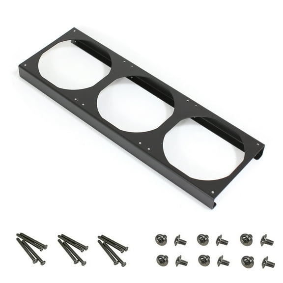 Heavy Duty Zincs Plateds 12cm Fan Mounting Bracket 25mm Lift Optimized Airflows For Customs PC Builds
