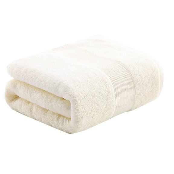 Heavy Egyptian Cotton Wash Cloth Bath Towel 75X150CM-Yellow