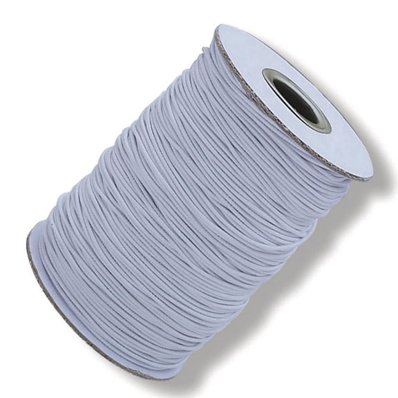 Heavy Elastic Cord, 144 Yds., White