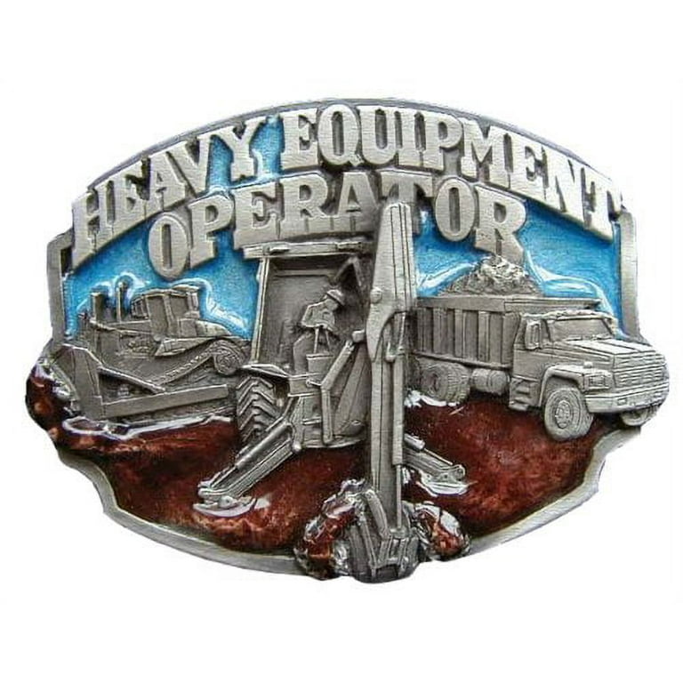 Heavy equipment belt buckles discount