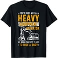 thumbnail image 1 of Heavy Equipment Operator Funny Heavy Equipment Operators T-Shirt Black Small, 1 of 4
