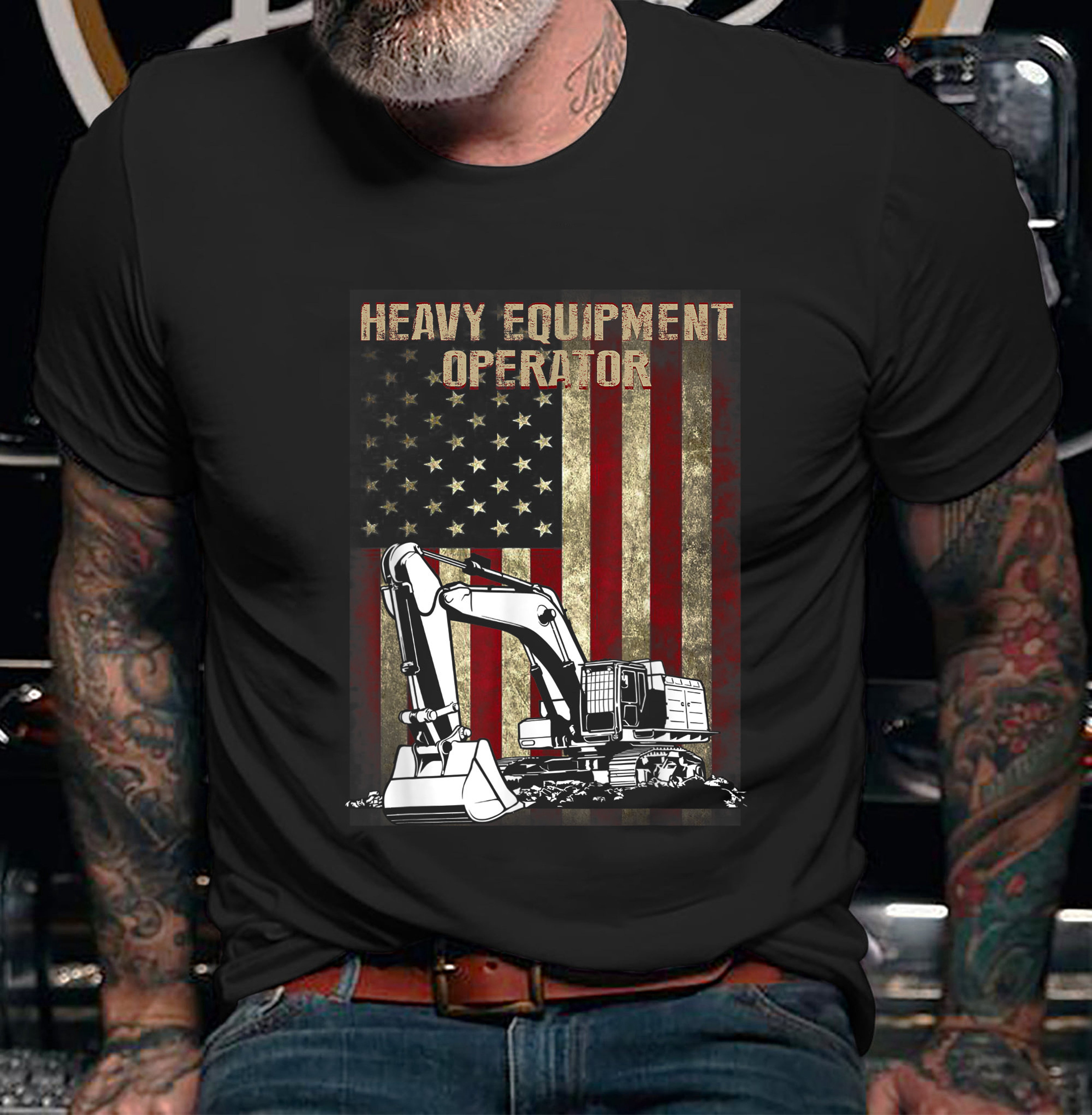Heavy Equipment Operator Shirt | Heavy Equipment Operator Hoodie ...