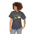 thumbnail image 1 of Heavy Equipment Truck Driver Camouflage American Flag T-Shirt, 1 of 4