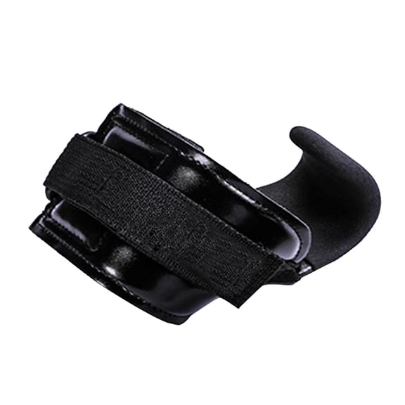 Heavy Fitness Pull Lifting Up Assist Wrist Support Straps Power Black