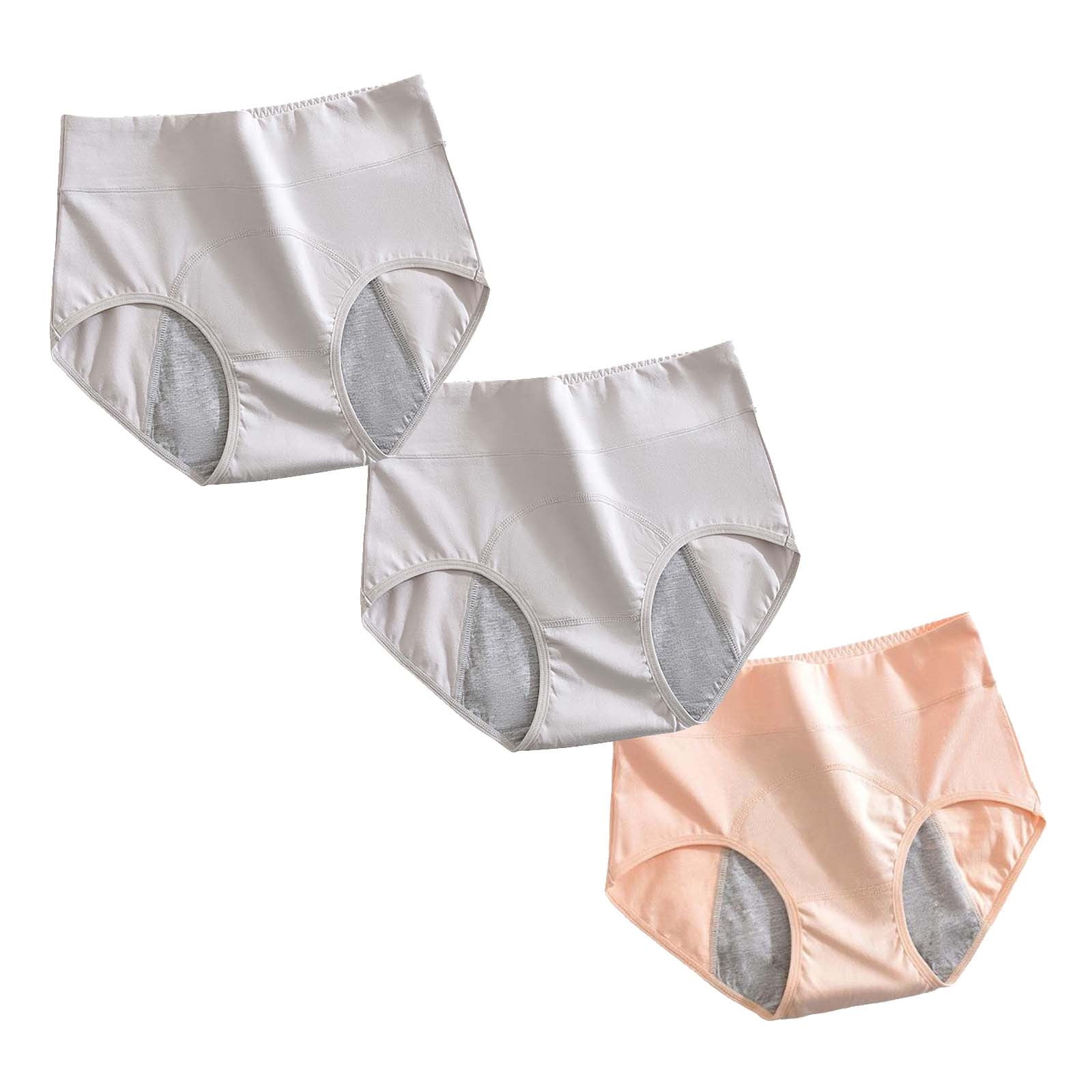 Heavy Flow High Absorbency Period Underwear Women, Leakproof Panties Postpartum Menstrual
