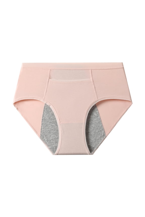 Heavy Flow Menstrual Briefs Women Period Underwear High Absorbency Cotton Leakproof