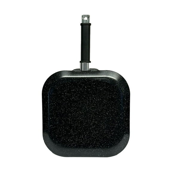 Heavy Gauge Aluminum Nonstick Square Griddle Pan, 11'' x 11'' Frying Pan Cook