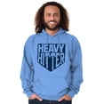 thumbnail image 1 of Heavy Hitter Baseball Fanatic Sports Hoodie Hooded Sweatshirt Men Brisco Brands L, 1 of 6