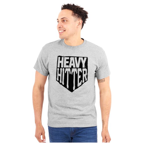Heavy Hitter Baseball Fanatic Sports Men's Graphic T Shirt Tees Brisco Brands X