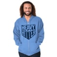 thumbnail image 1 of Heavy Hitter Baseball Fanatic Sports Zip Hoodie Sweatshirt Men Brisco Brands 5X, 1 of 6